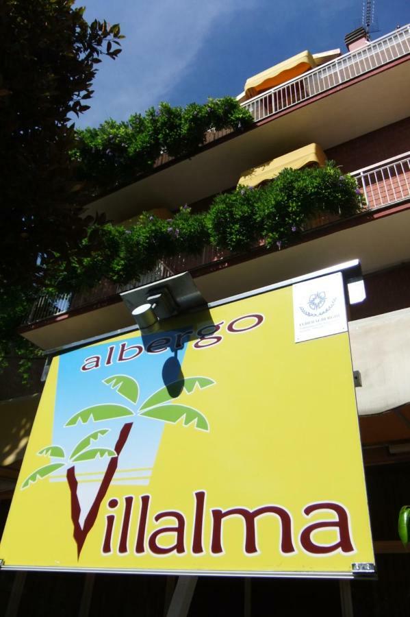 Albergo Villalma Rimini Kültér fotó